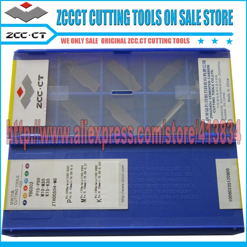 

Free Shipping ZCCCT cutting tool turning tool threading inserts 1 pack