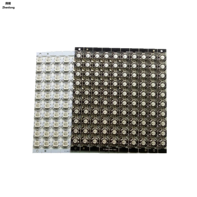 

100pcs DC5V WS 2812b Ws2811 Ic RGB Led Chip with Heatsink(10mm*3mm) Led Bead Light Use for Ws2812b Led Strip