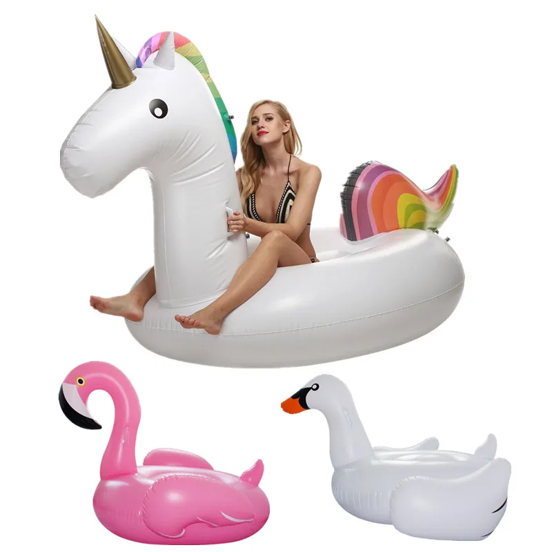 Prix pour Flamant Rose gonflable Géant Piscine Flotteur licorne 60 Pouce 1.5 m Swan Anneau De Natation d'été Flamingo Flottant Piscine jouets pour Adultes DHL livraison Prix pour Flamant Rose gonflable Géant Piscine Flotteur licorne 60 Pouce 1.5 m Swan Anneau De Natation d'été Flamingo Flottant Piscine jouets pour Adultes DHL livraison