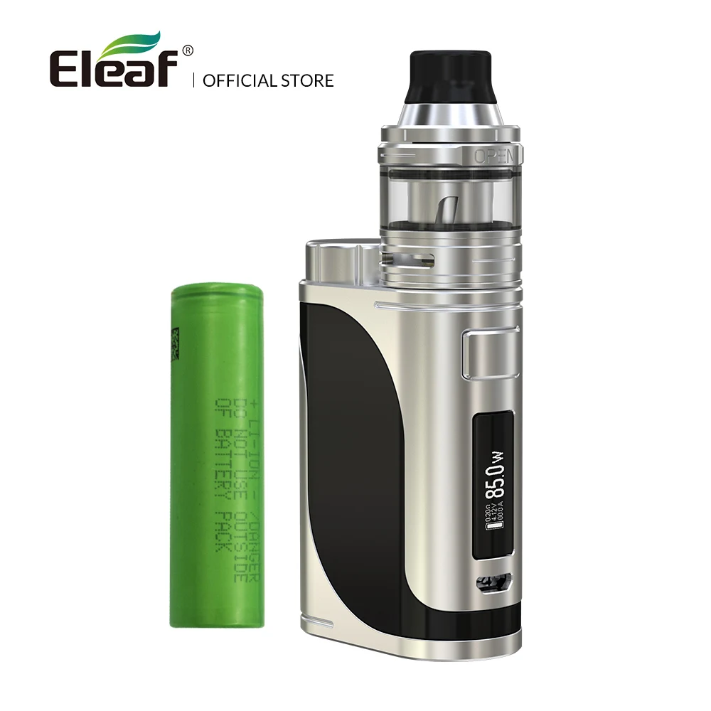 Original Eleaf iStick Pico 25 kit with ELLO atomizer 1-85W 2ml HW1/HW2 coils with 18650 battery electronic cigarette