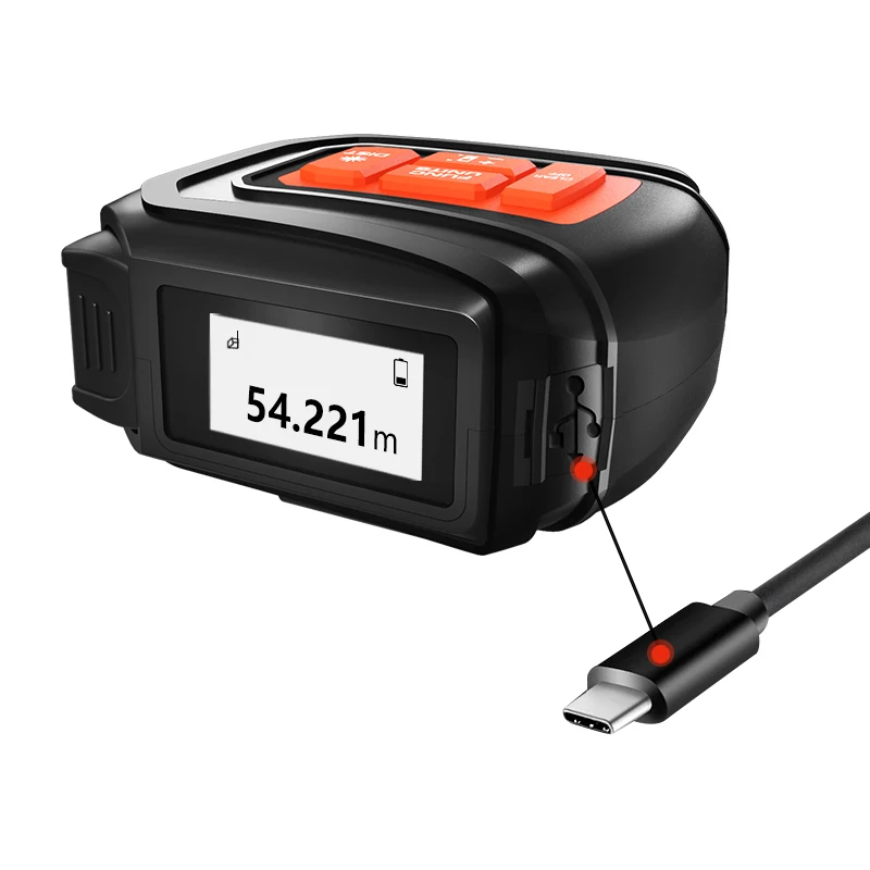 US $31.88 LOMVUM Laser TwoInOne Tape Measure Infrared Laser Electronic Digital Display Ranging MultiFunction Measurement Tool
