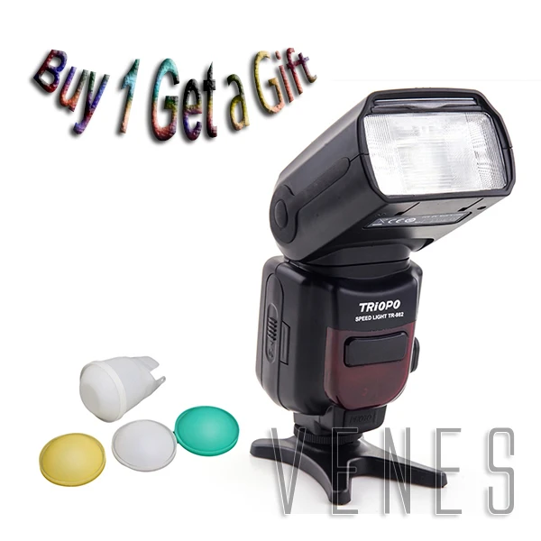 

TRIOPO TR-982 1/8000 HSS Wireless Flash Mode Speedlite Suit For Canon as YN568EX 5D Mark III , 5D Mark II,6D, 5D, 7D, 60D, 50D,