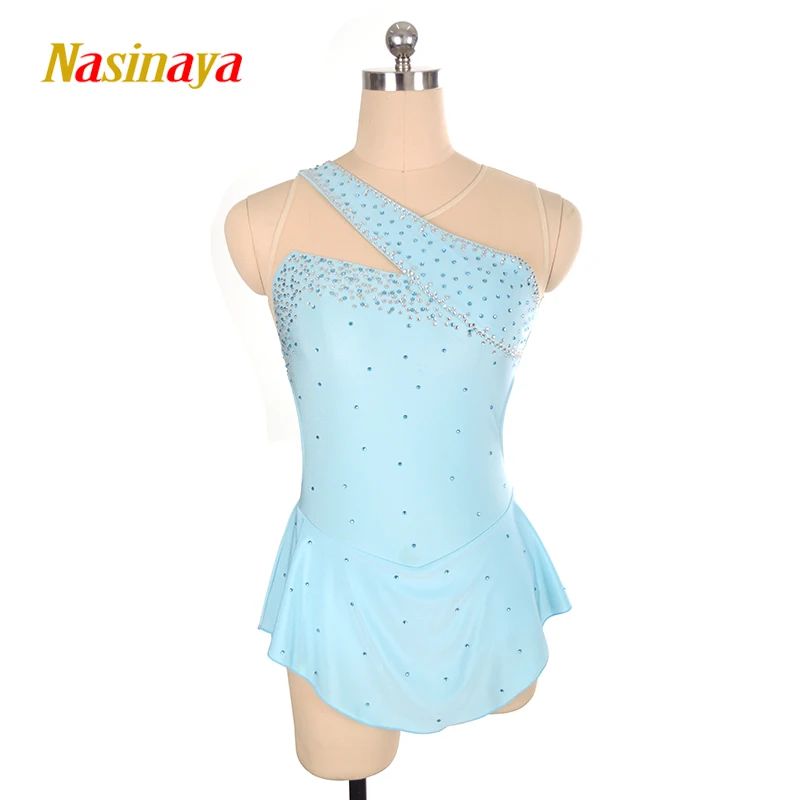 

Nasinaya Figure Skating Dress Customized Competition Ice Skating Skirt for Girl Women Kids Patinaje Gymnastics Performance 180