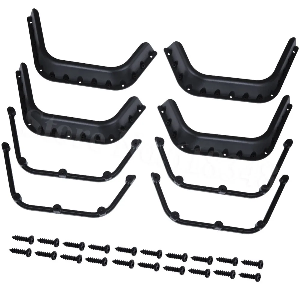 

1Set RC Rock Crawler Accessories Fender Flares For 1/10 Axial SCX10 RC4WD Gelande II D90 D110 D130 Climbing Car Body Shell