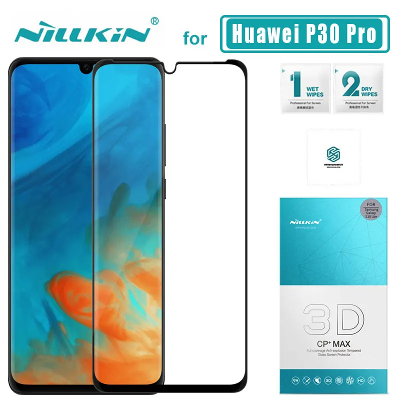 Для huawei P30 Pro стекло Nillkin CP+ Max полное покрытие 3D Закаленное стекло протектор экрана для huawei P30 Pro стекло Nilkin пленка