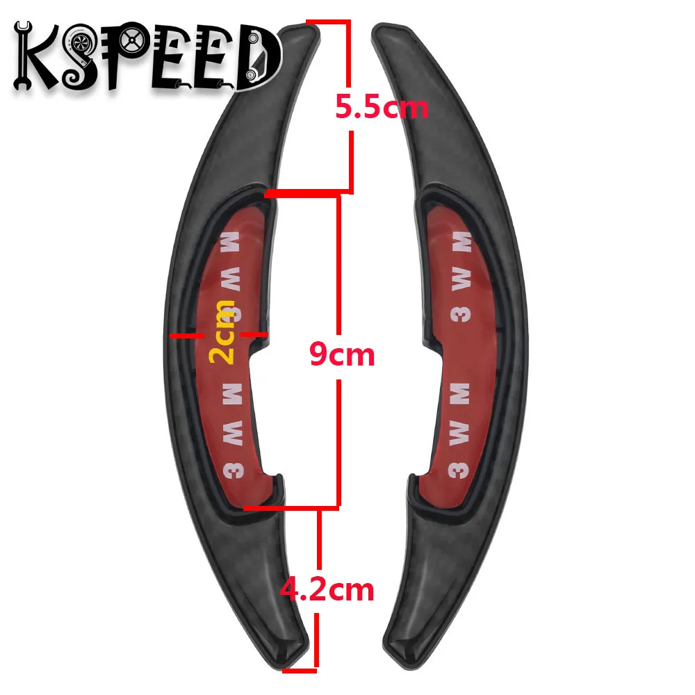 Карбоновое волокно шаблон колеса переключения лопасти переключения расширение для BMW M2 M3 M4 M5 M6 X5M X6M