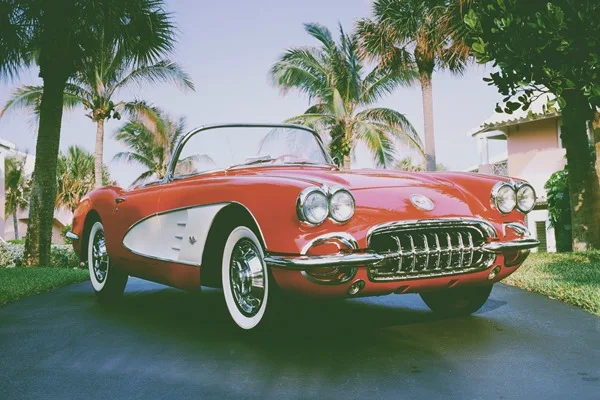 2017 American Vintage Sports Cars Home Decoration Canvas Print 2017 American Vintage Sports Cars Home