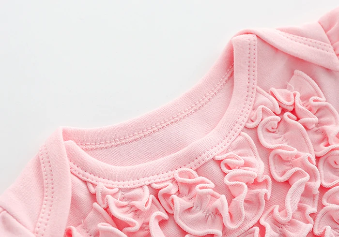 spring autumn infant toddler 100%cotton casual newborn girl rompers baby clothes clothing wholesale
