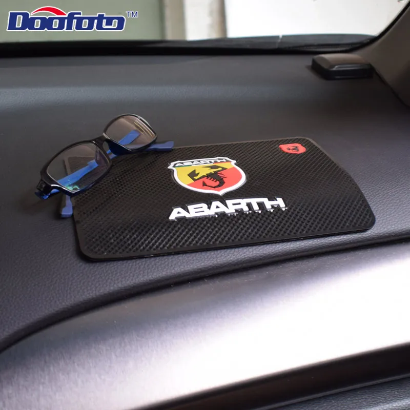 Doofoto Авто Декор ПВХ коврики для Fiat Punto Abarth 500 124 Stilo Ducato Palio значок эмблема ИНТЕРЬЕР АКСЕССУАР логотип стайлинга автомобилей