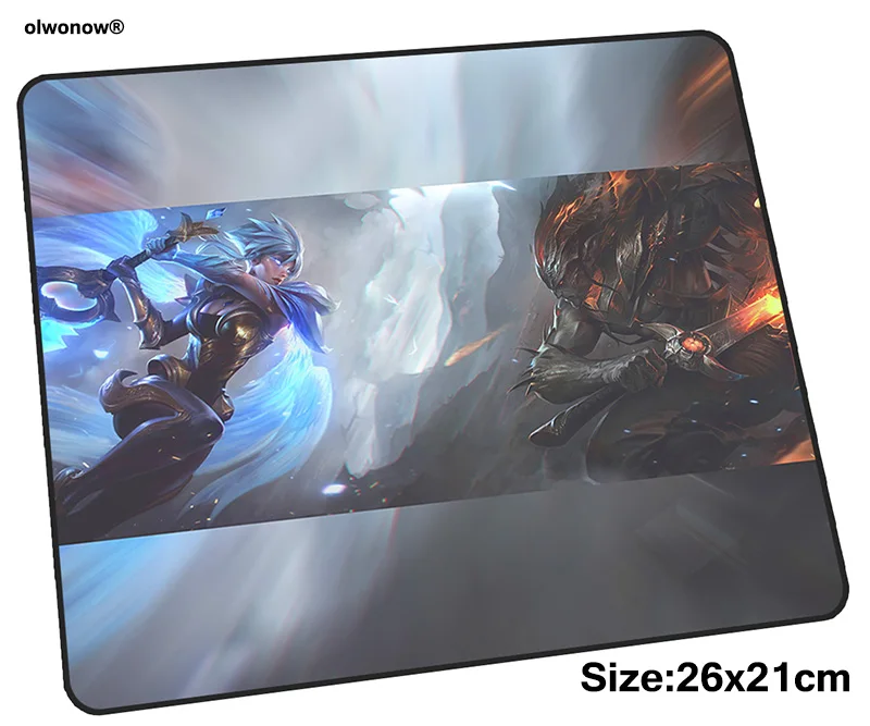 Игровой коврик для мыши yasuo 260x210x3 мм с массивным рисунком эргономичный гаджет