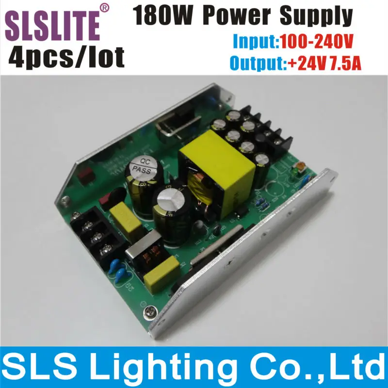 4pcs Lot 24v 180w Led Par Light Power Supply For 54pcs 3w Rgbw Par
