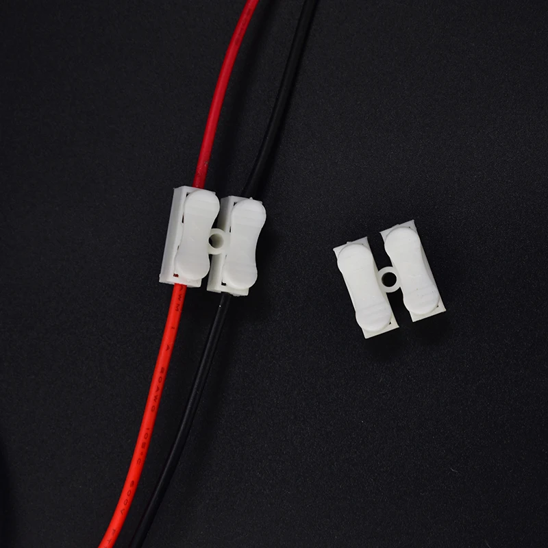 

30pcs lot 2 Pins Electrical Cable Connectors CH2 Quick Splice Lock Wire Terminals