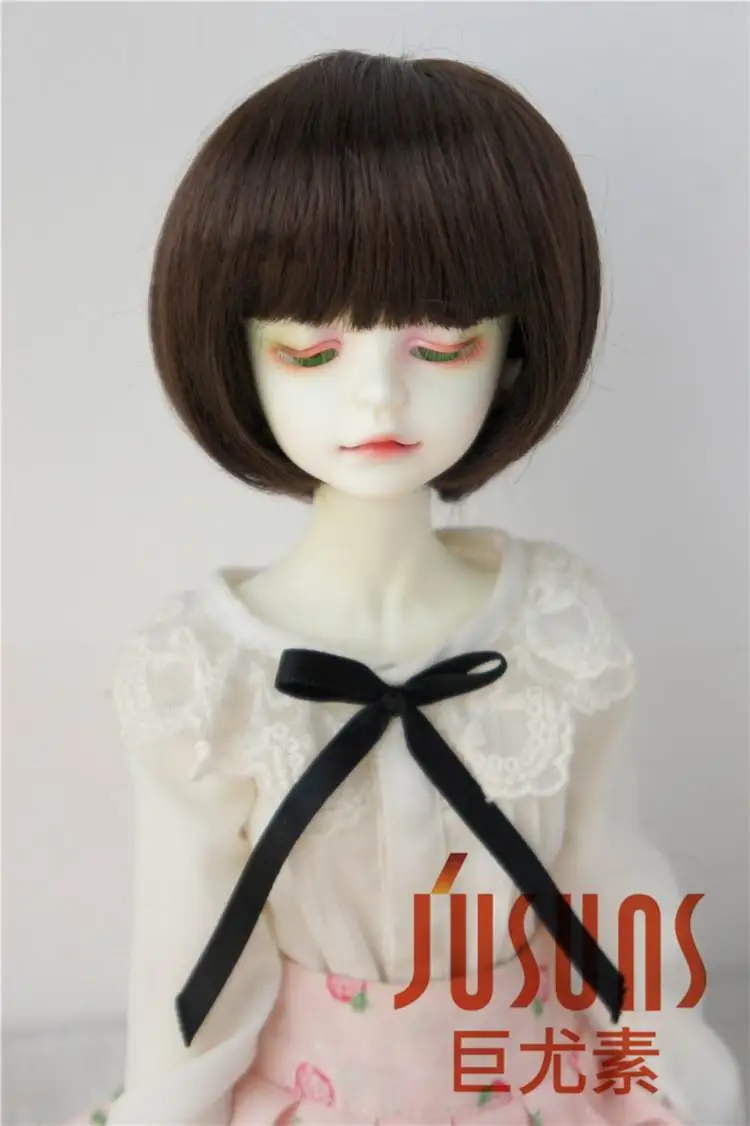 JD256 1/4 MSD Симпатичные мягкие BJD синтетические мохеровые куклы парики Размер 7 8