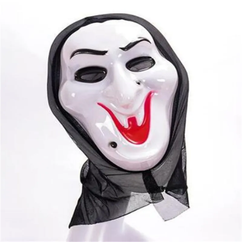 Хэллоуин жуткий, пугающий вечерние Праздничная маска для косплея Крик Маска для призраков очистки фильм модный аксессуар - Цвет: 2