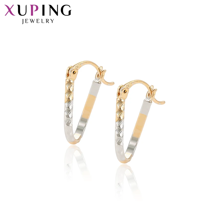 

Xuping Fashion Jewelry Charms Styles Exquisite Hoop Earrings for Women Girls Engagement Gifts S114,7-97119