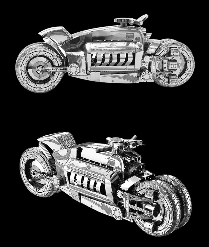 2018 Нан юаней 3d металлические головоломки Concept motorcycl DIY лазерная резка Паззлы головоломка модель для взрослых детские развивающие