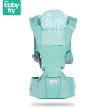 Babytry Универсальный дышащий рюкзак Съемный поясной ремень стул Walker Baby Перевозчик ремень для малышей слинг обёрточная бумага
