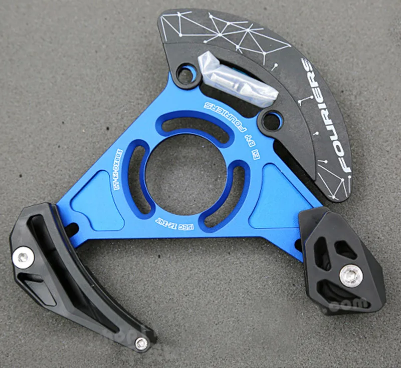 Perfect Fouriers CT-E1-DX005 bike BICYCLE Chain Guide Chain Bashguard Device Catcher Keeper 32-38T For DH 1*System ISCG03/05 5
