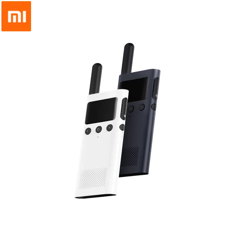 Xiaomi Mijia Walkie Talkie 1S 20 каналов 430-440 МГц двухстороннее радио Смарт Bluetooth переговорные USB зарядка приложение расположение поделиться