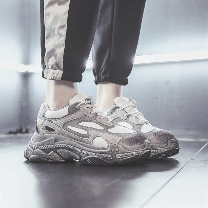 

Tleni Platform Sneakers 2019 Spring Women Shoes Woman Runing Shoes Wild Platform Female Leisure walking Women Sneakers ZD-216