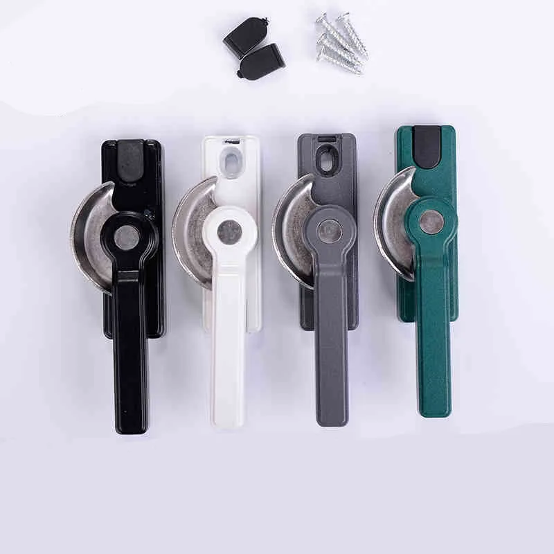 Thickening adjustable crescent lock sliding door lock aluminum alloy