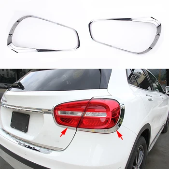 

4x Rear Tail Light Lamp Frame Cover Trim For Mercedes-Benz GLA Class X156 2014-2016