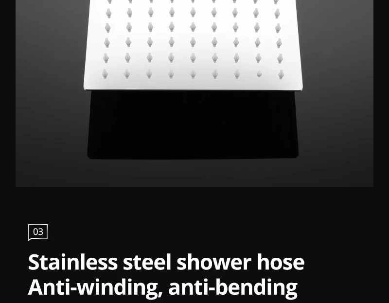 8 Inch Shower System Rain Shower Head&Handheld Set Wall Mounted Bathroom Shower Faucet Set Rough-in Mixer Valve Rainfall (23)