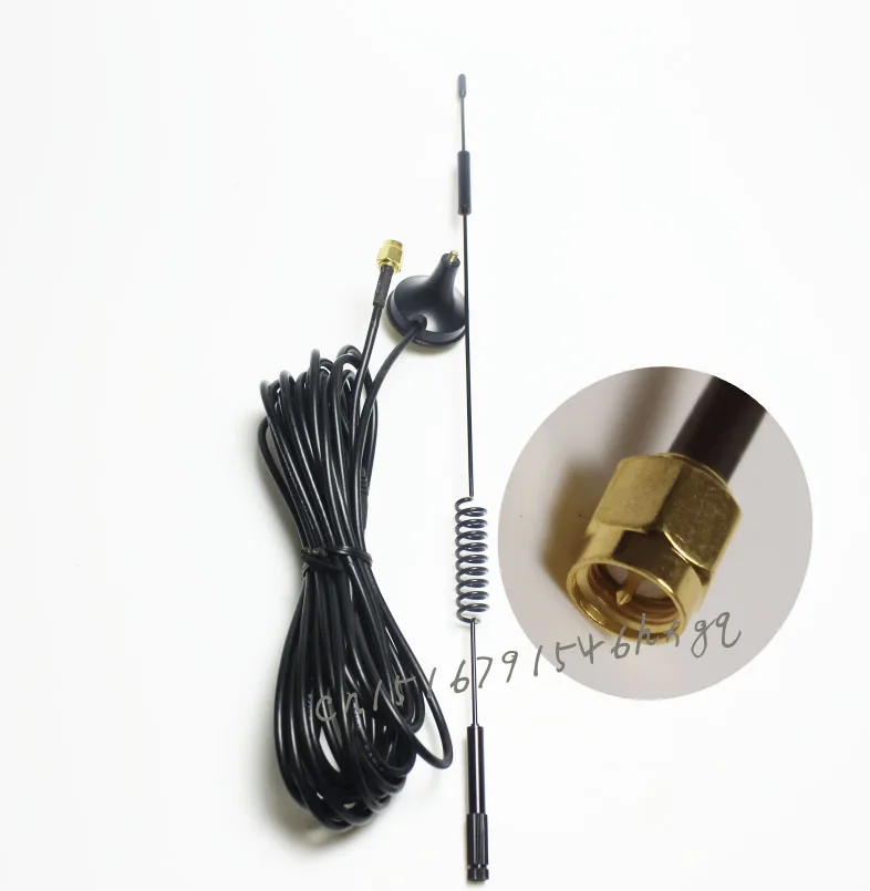 Антенна SMA/GPRS/GSM 200 м/433 m760m900m1. 2 г/3 г/4 г/6 glte присоски может всенаправленная антенна