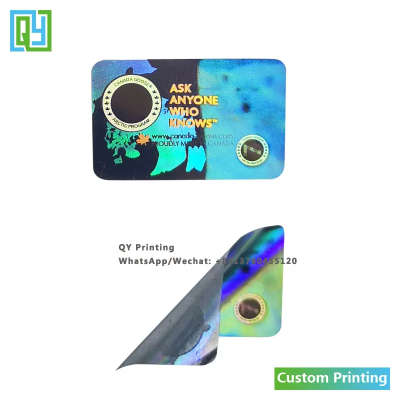 Рисунок 2 - голографические Серебристые наклейки