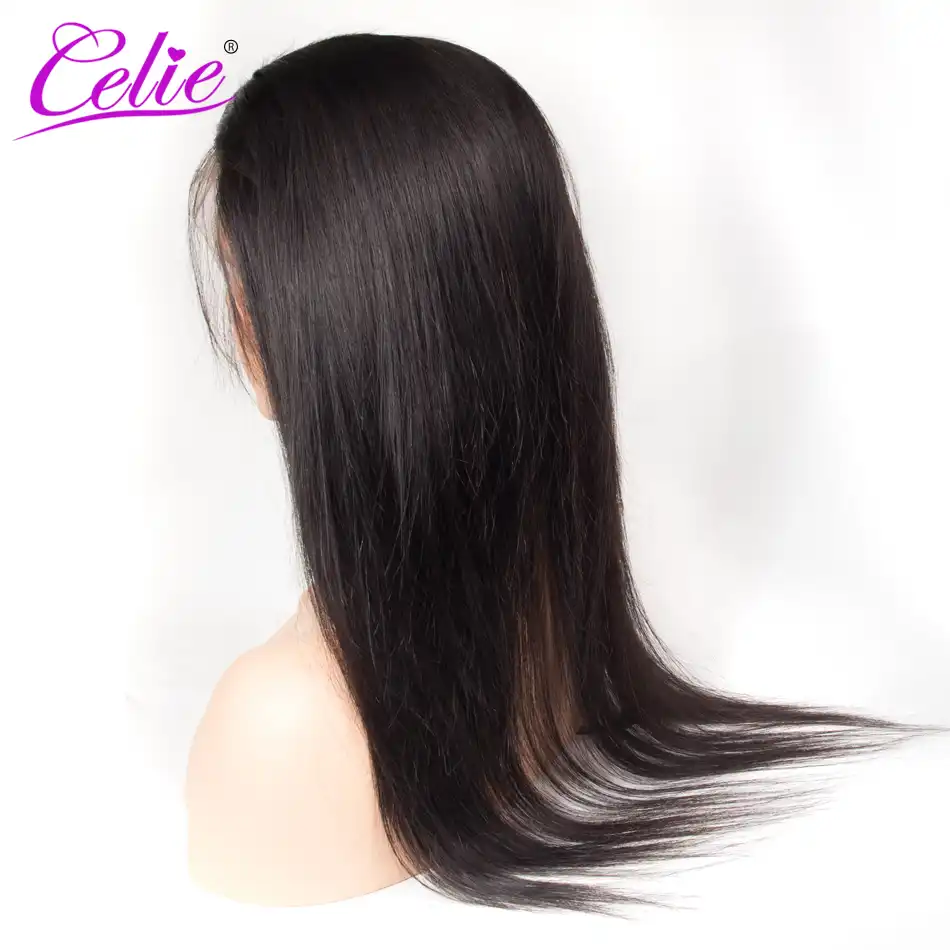 Celie Hair 360 Lace Frontal Closure Brazilian Straight Hair Remy