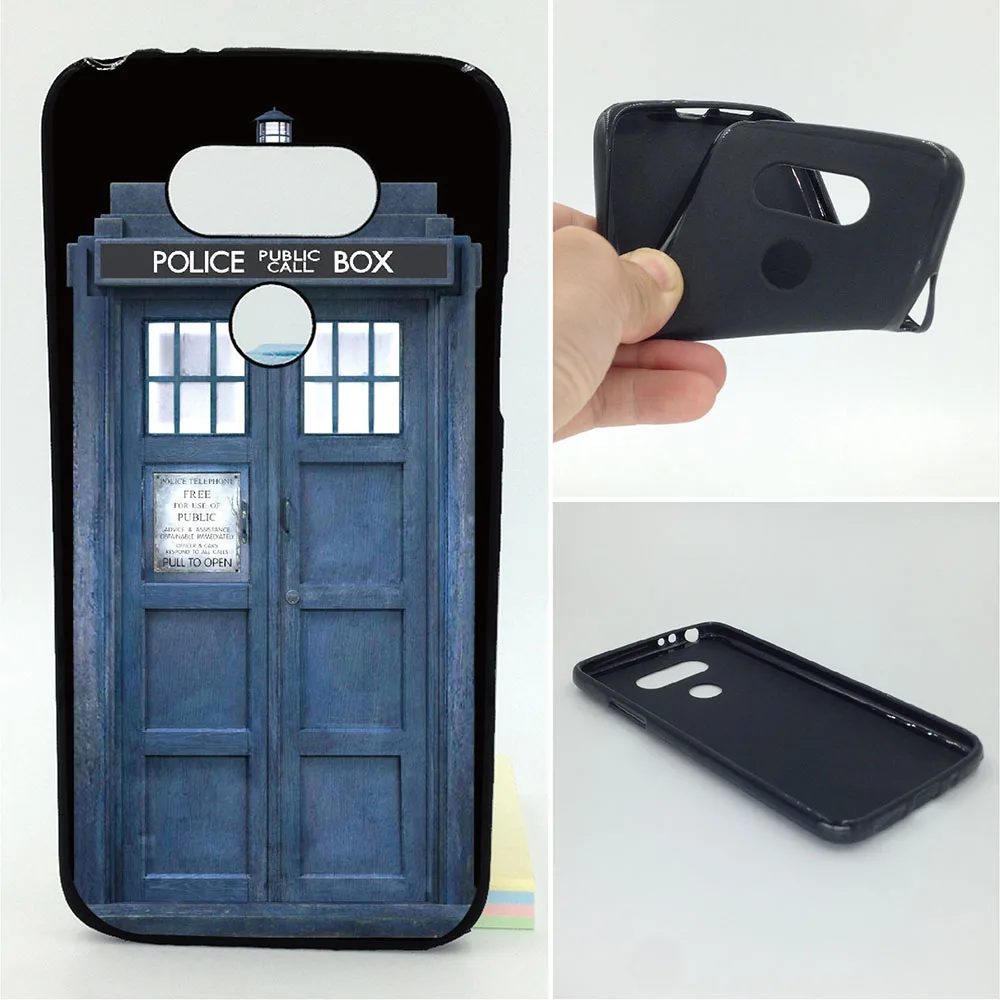 Doctor Who Tardis Police Phone Cases Soft TPU For LG G5 G6 K7 K8 K10