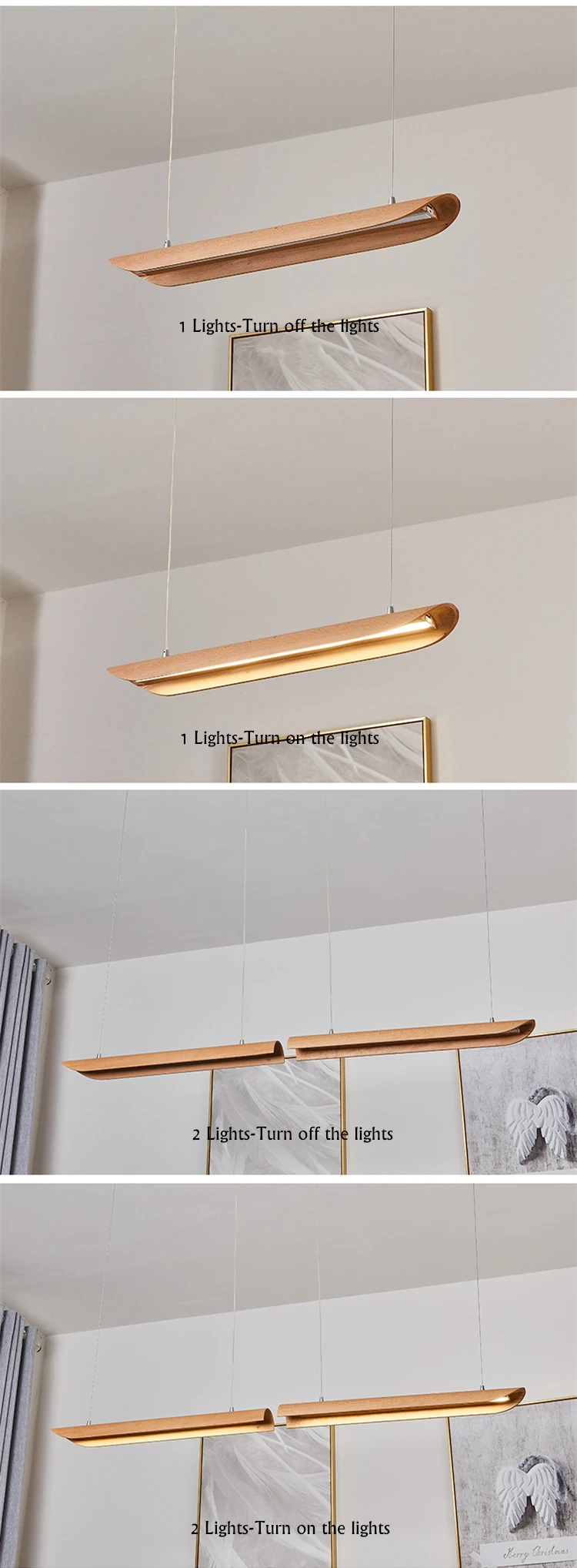 TRAZOS креативные подвесные светильники в скандинавском стиле, современные подвесные светильники, деревянные подвесные светильники для спальни, гостиной, ресторана