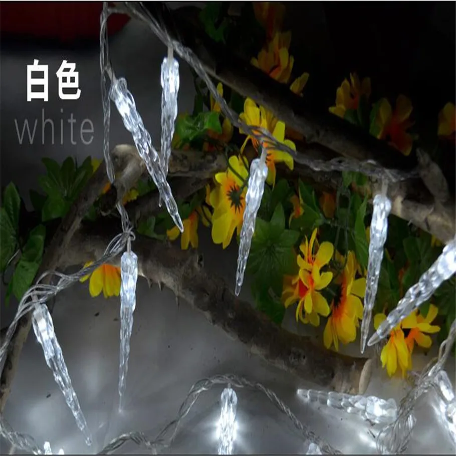 

Luminaria 10M 80 LED Garland Christmas String Light Icicle Lamp for Christmas tree Garland wedding party Outdoor Decoration