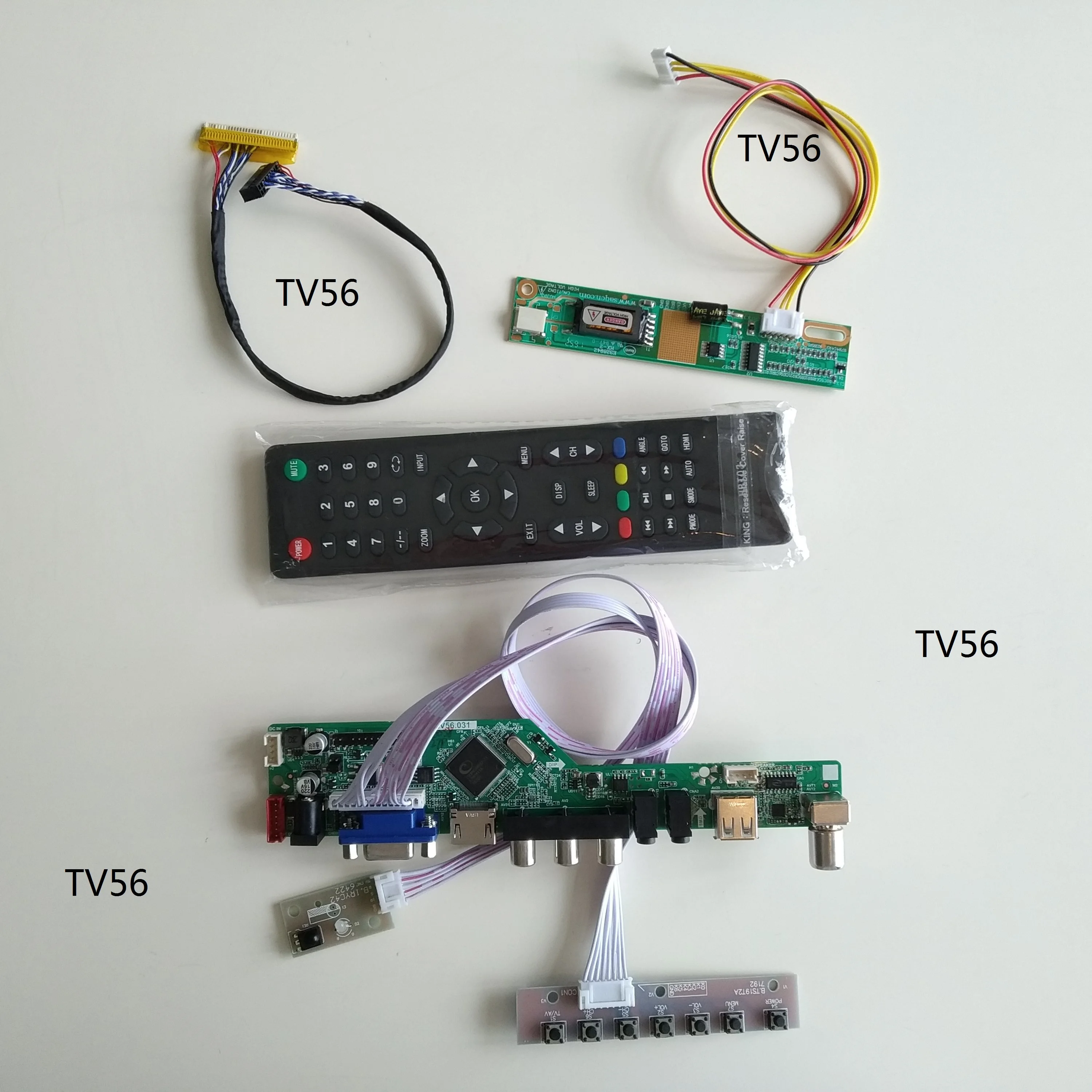 

TV AUDIO HDMI VGA AV USB LCD LED Controller Board kit For LTM230HL05-V01 23.0" 1920*1080 panel cable Display