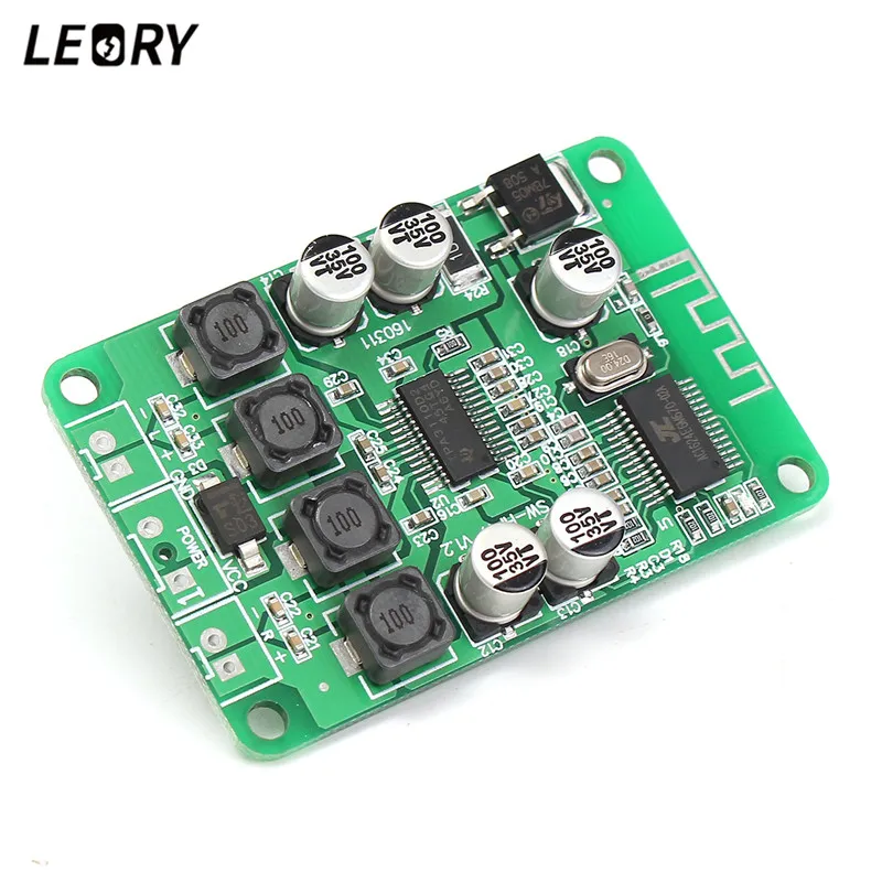 LEORY TPA3110 DC 10V 25V 2x15W Двухканальный беспроводной bluetooth аудио усилитель мощности