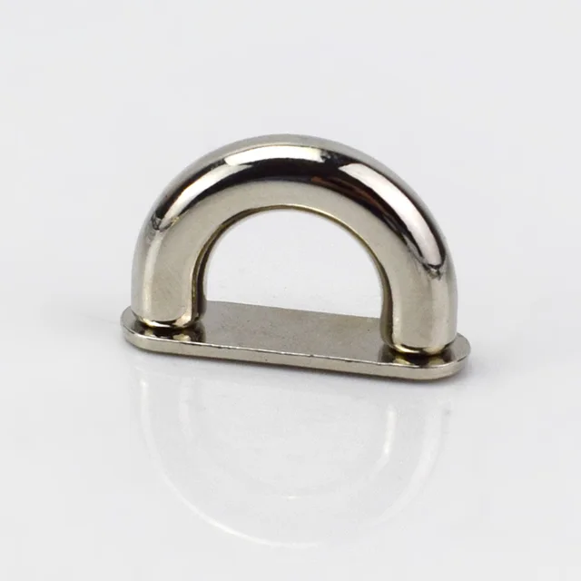 10pcs Metal Bag Buckles Fashion Bag Arch Bridge with Screw Connector Hanger For Bags Belts Strap