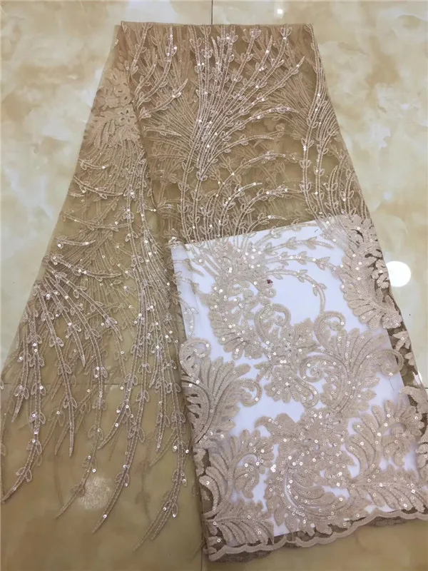 African Lace Fabric 2019 Embroidered White Nigerian Laces Bridal High Quality French Tulle For Women green | Дом и сад