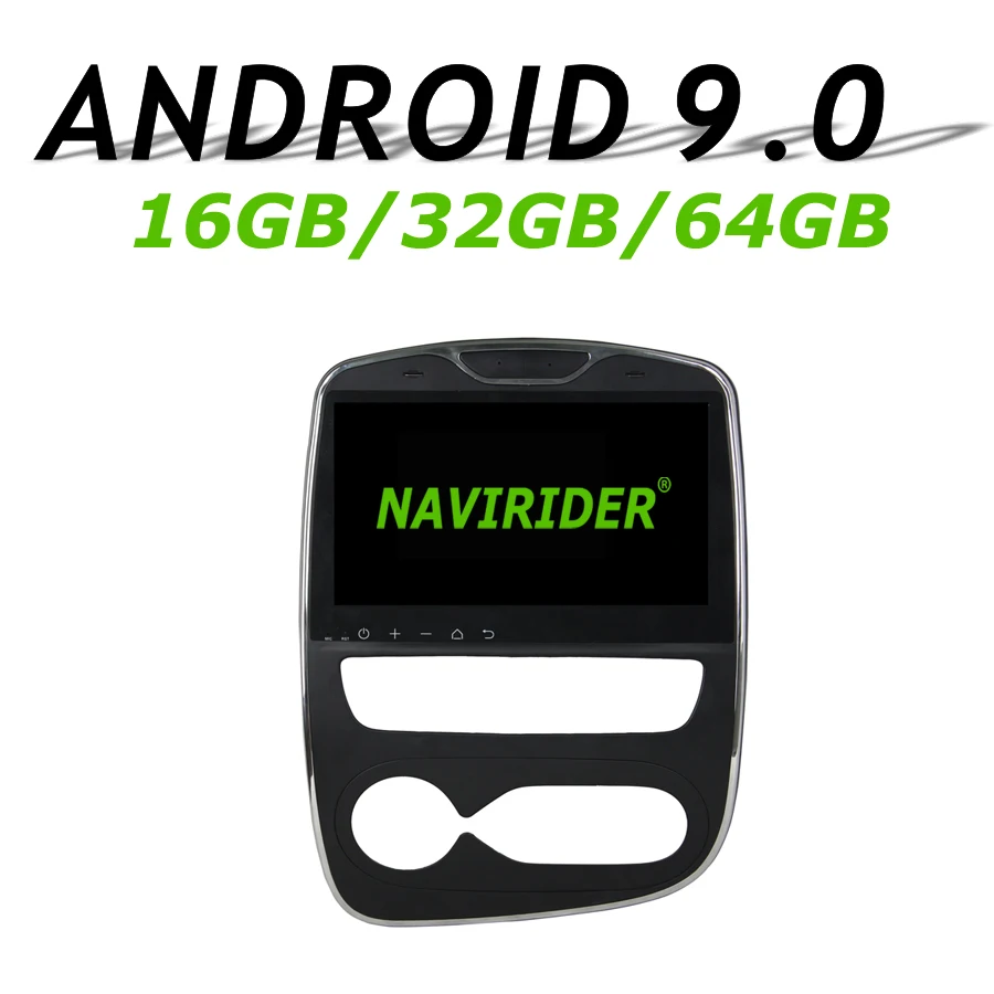 

High configuration Octa Core Android 9.0 Car GPS Multimedia For Renault Clio 2017-2018 Car Radio bluetooth 64GB large memory