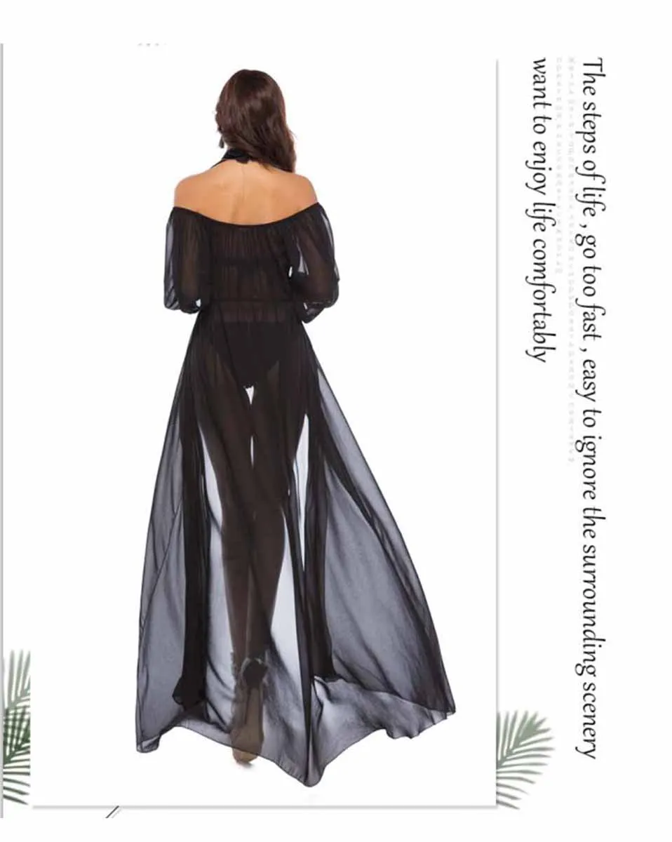 bbCasual Sexy Beach Long Dress