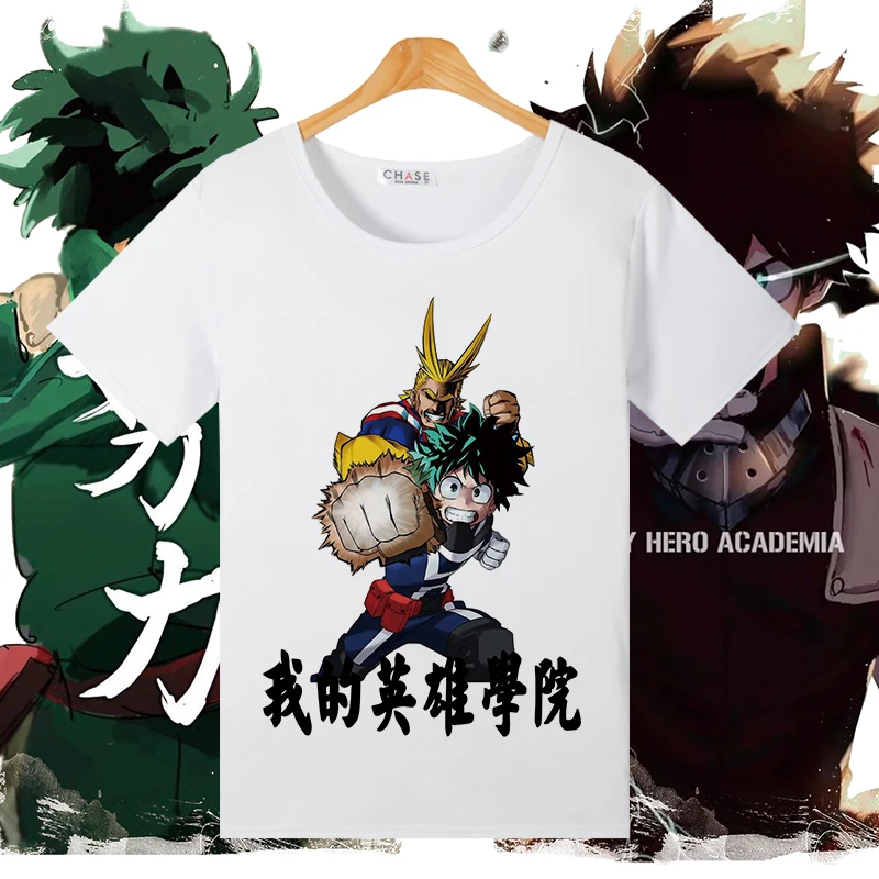 Футболка для косплея «My Hero Academy» izku Midoriya Bakugou Katsuki, летняя футболка для женщин/мужчин, топ-футболка, костюм для косплея на Хэллоуин