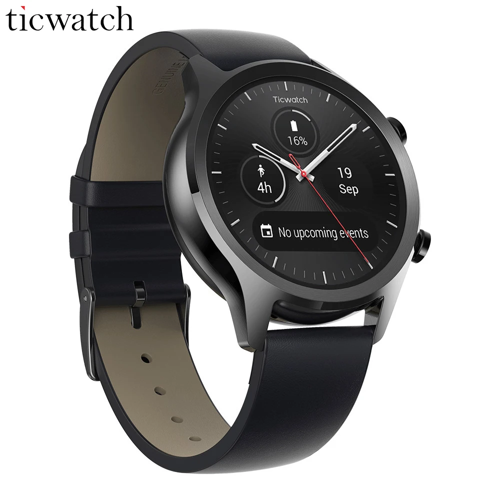 New Ticwatch C2 Smart Watch Wear OS by Google Built in GPS