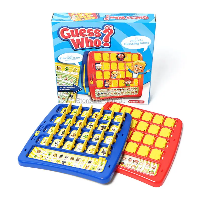 Family Fun Guessing Board Game GUESS WHO Educational toys,Who Is It