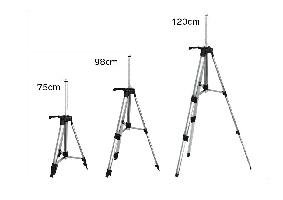 Aluminum alloy Tripod 120CM /1.2M Laser Level Tripod Nivel Laser Tripod for Laser Level Adjustable Tripod