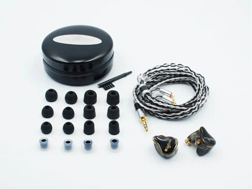 MAGAOSI DT6 6BA MMCX аудиофиловые Hi Fi наушники вкладыши IEMs с 2 Переключатель