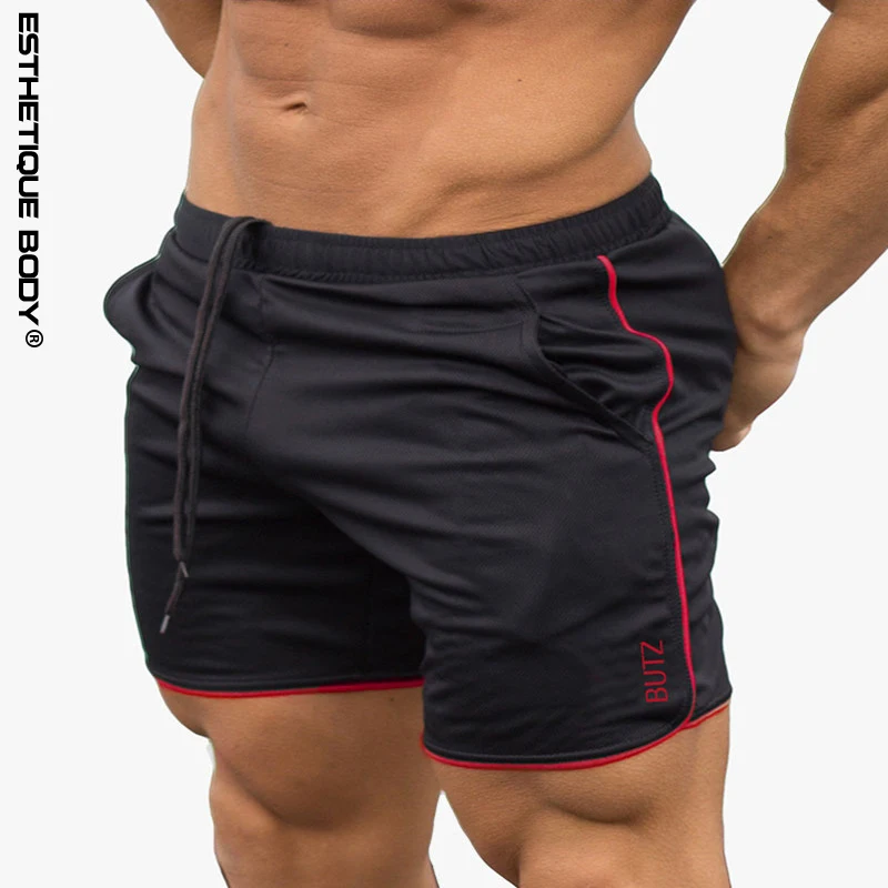 

Men's Sports Running Shorts Polyester Quick-drying Gym Training Running Outdoor Jogging Shorts Men's Summer Brand Sweatpants