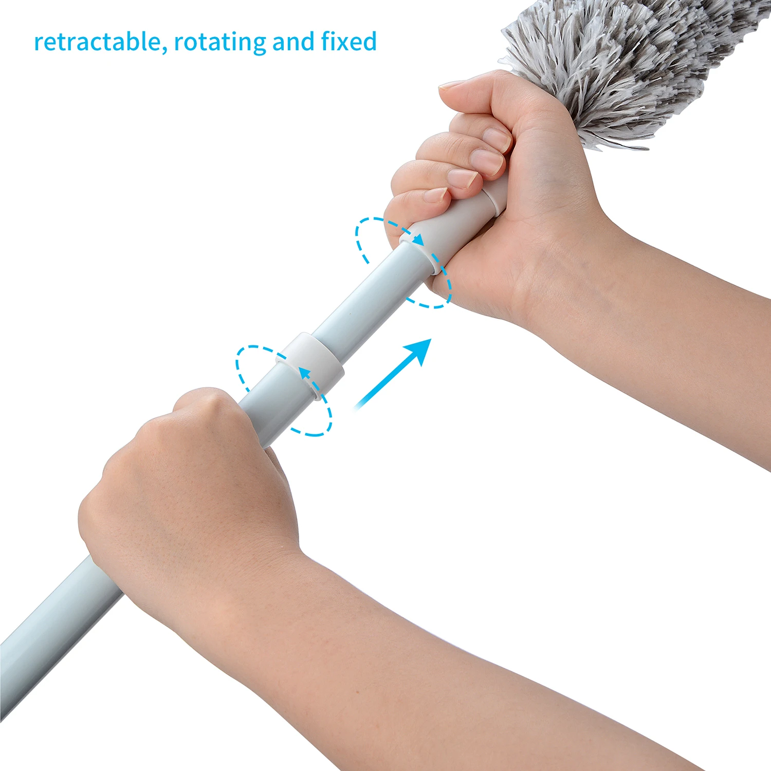 Creative Stretch Extend Microfiber Dust Shan Adjustable Feather Duster Household Dusting Brush Cars Cleaning Kitchen Accessories Creative Stretch Extend Microfiber Dust Shan Adjustable Feather Duster Household Dusting Brush Cars Cleaning Kitchen Accessories