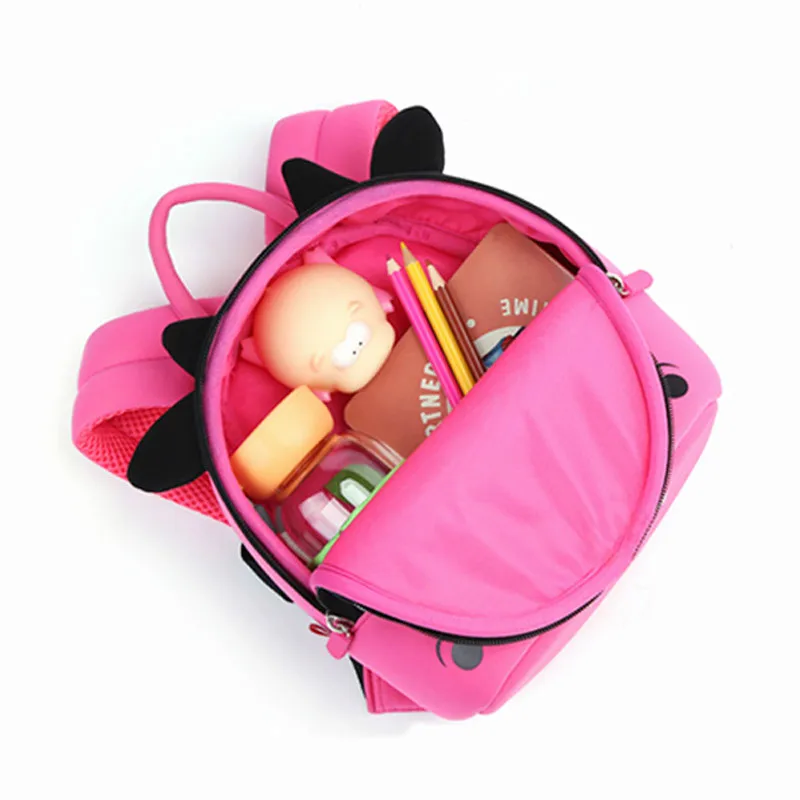 NOHOO 3D Animals Printing School Backpacks for Children Waterproof Cartoon Kids School Bags for Girls Mochila Escolar Toddler's (5)