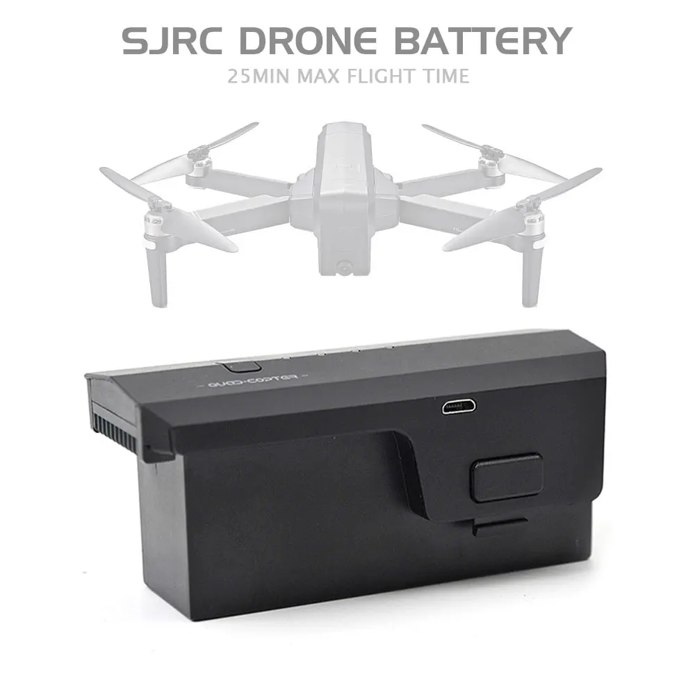 Литий полимерный аккумулятор SJRC F11 1 в 2500 мАч для квадрокоптера SJR/C RC запасные
