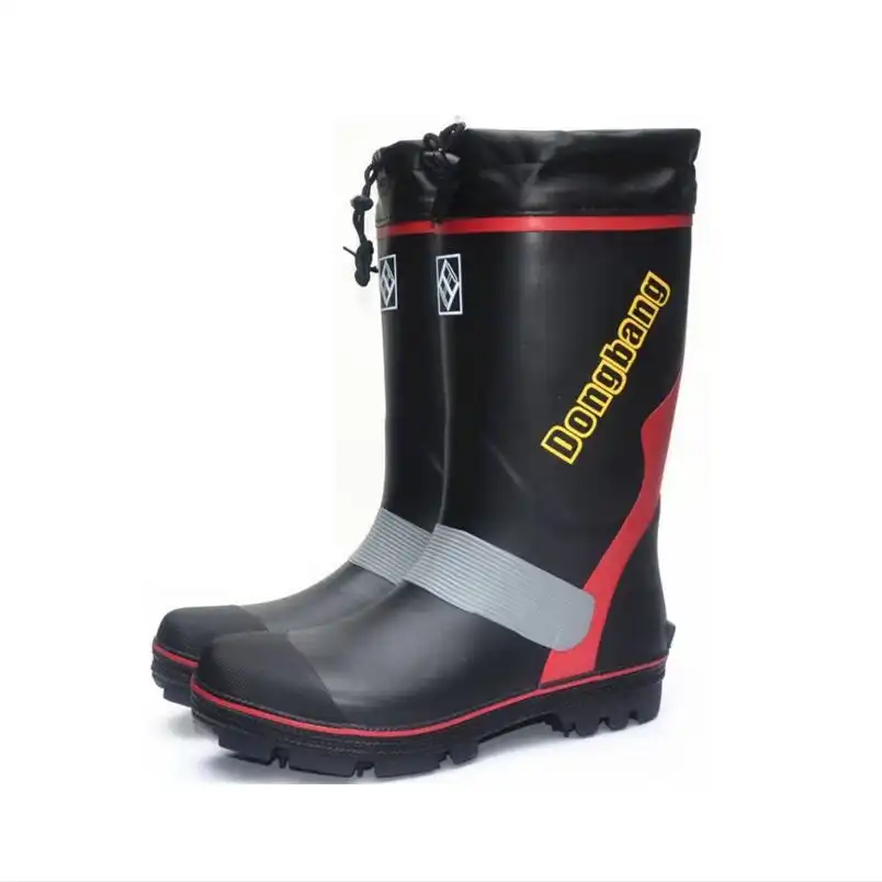 red bottom rain boots