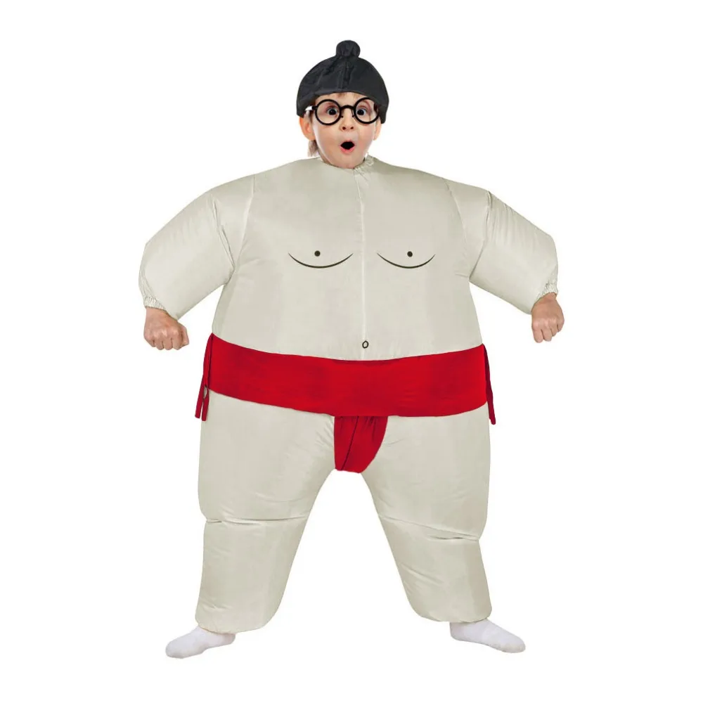 JYZCOS надувные детские костюмы с вентилятором Sumo костюм Борцовский Пурима на